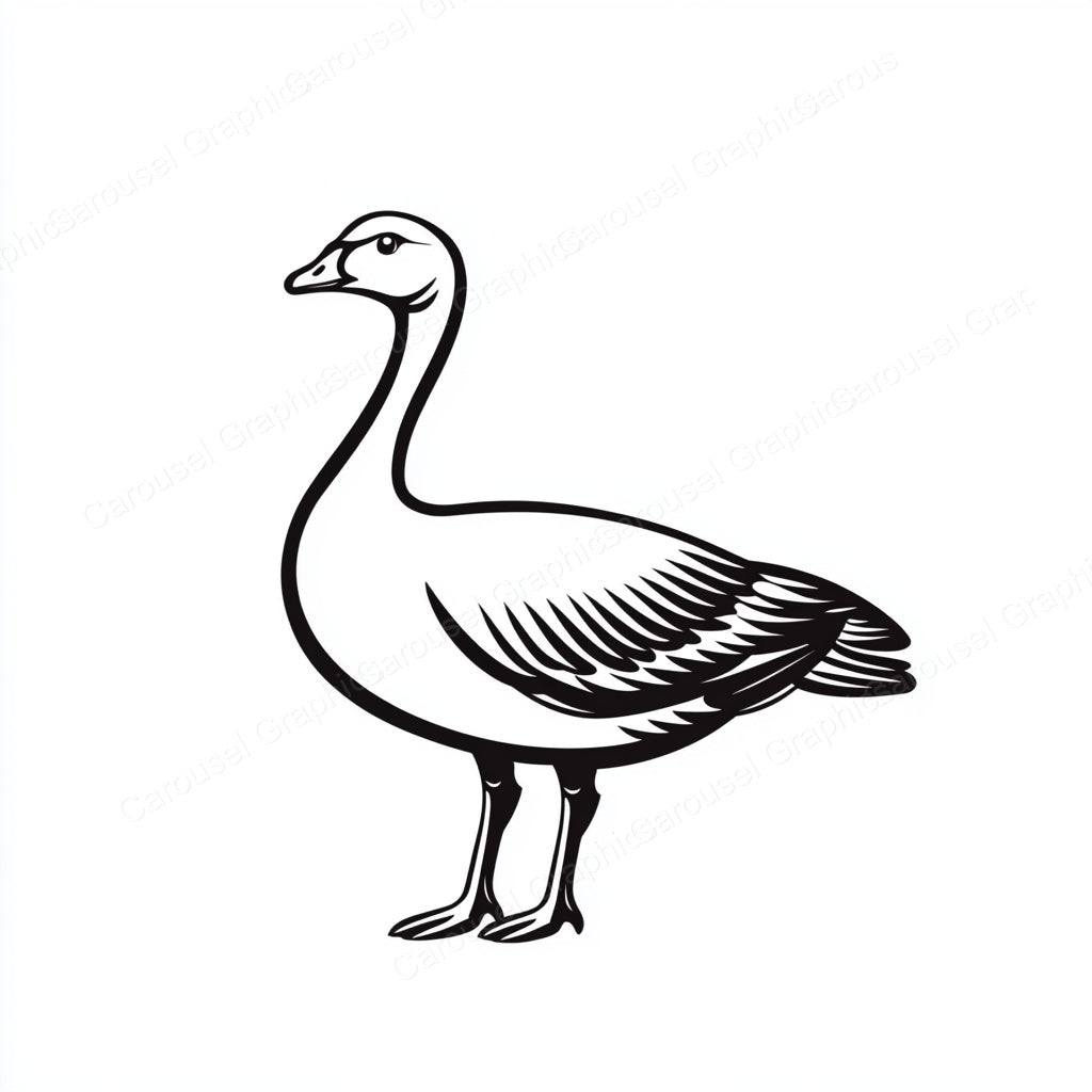 Geese Vector Graphic preview