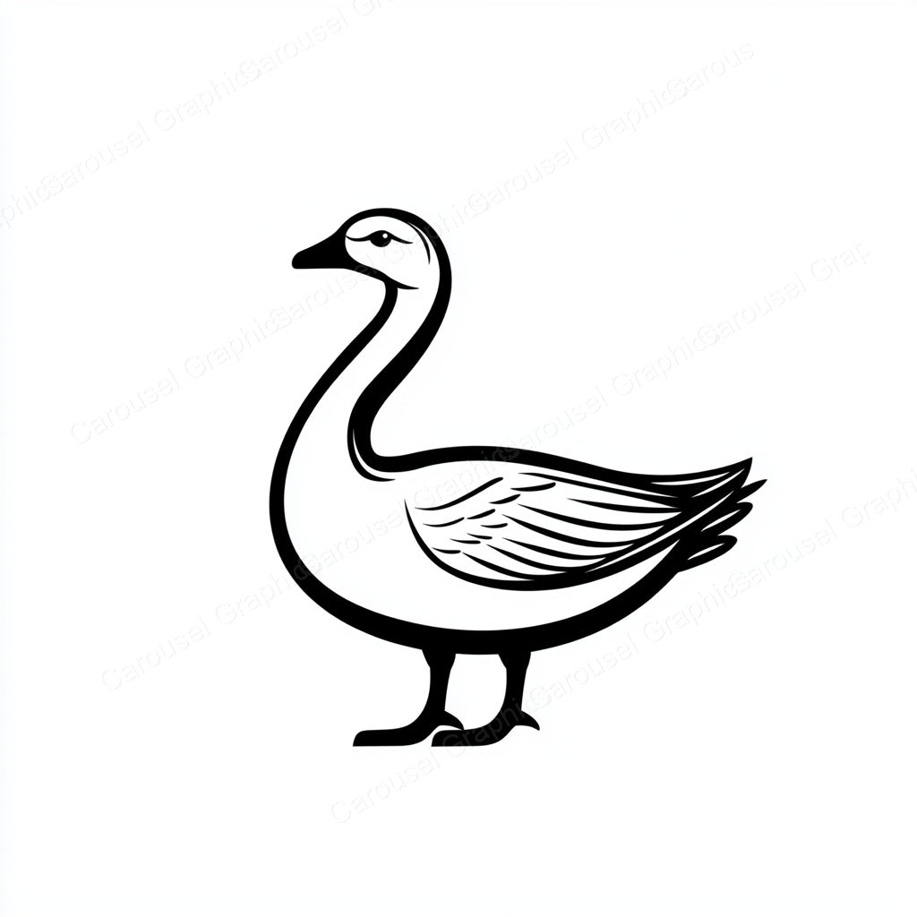 Geese Vector Graphic preview