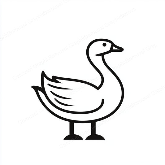 Geese Vector Graphic preview