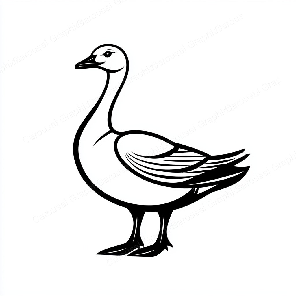 Geese Vector Graphic preview