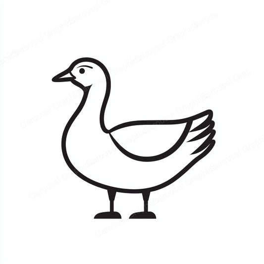 Geese Vector Graphic preview