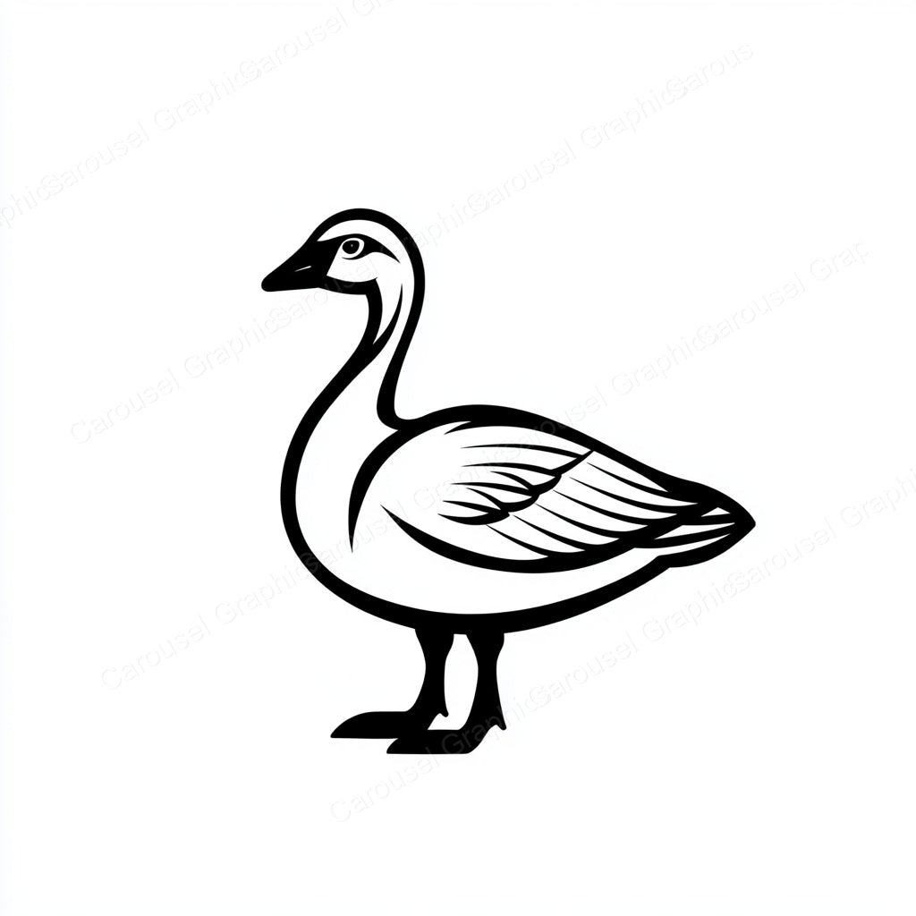 Geese Vector Graphic preview
