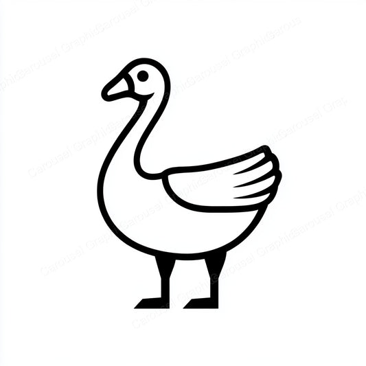 Geese Vector Graphic preview