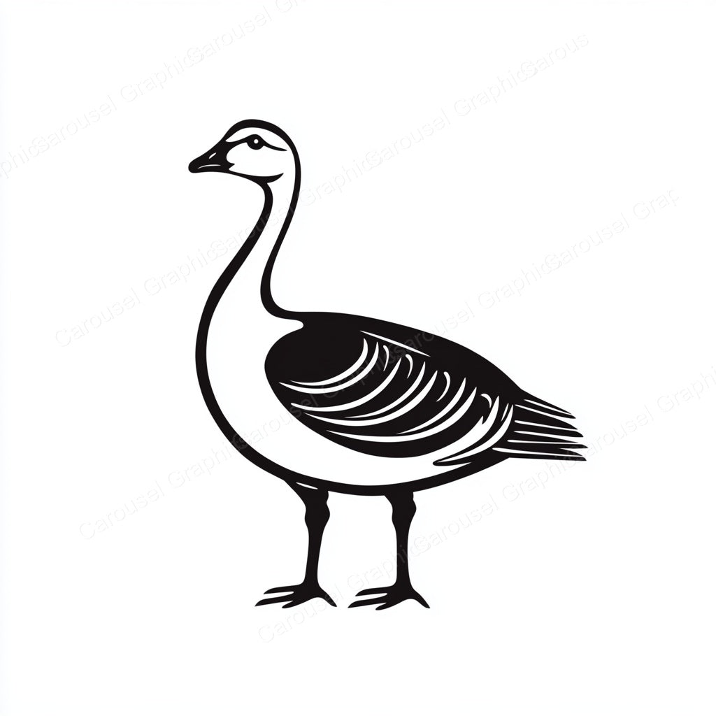 Geese Vector Graphic preview