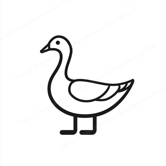 Geese Vector Graphic preview