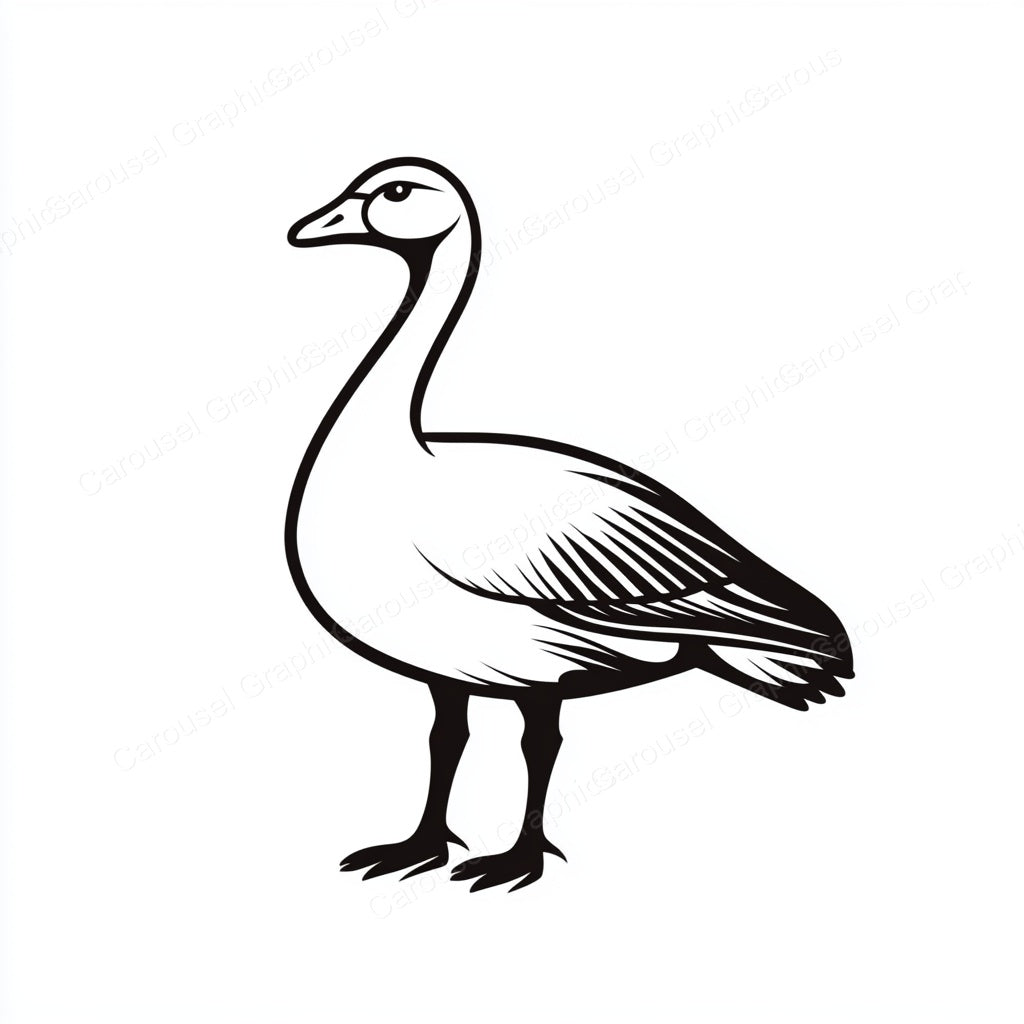 Geese Vector Graphic preview