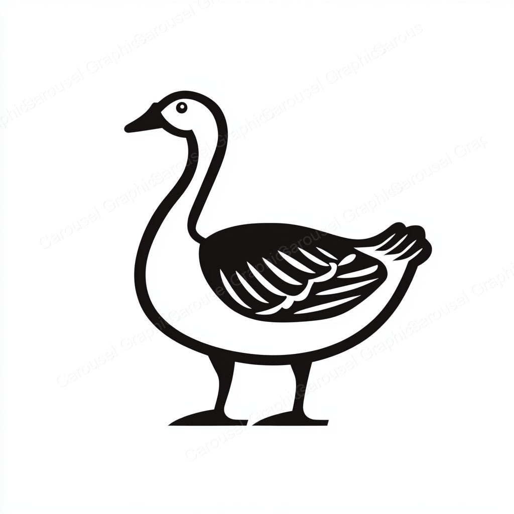 Geese Vector Graphic preview