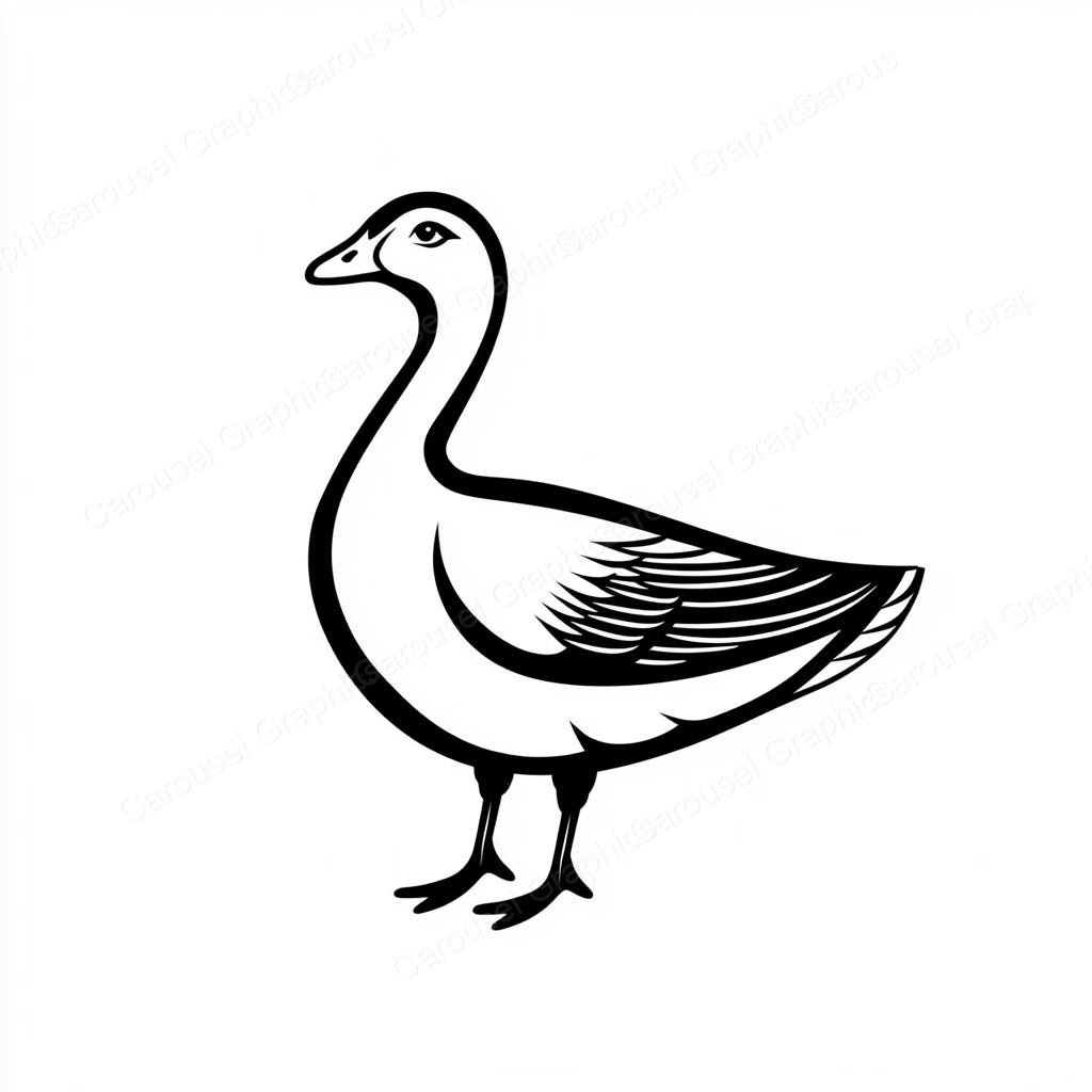 Geese Vector Graphic preview