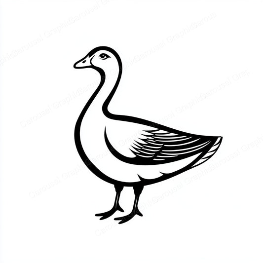 Geese Vector Graphic preview