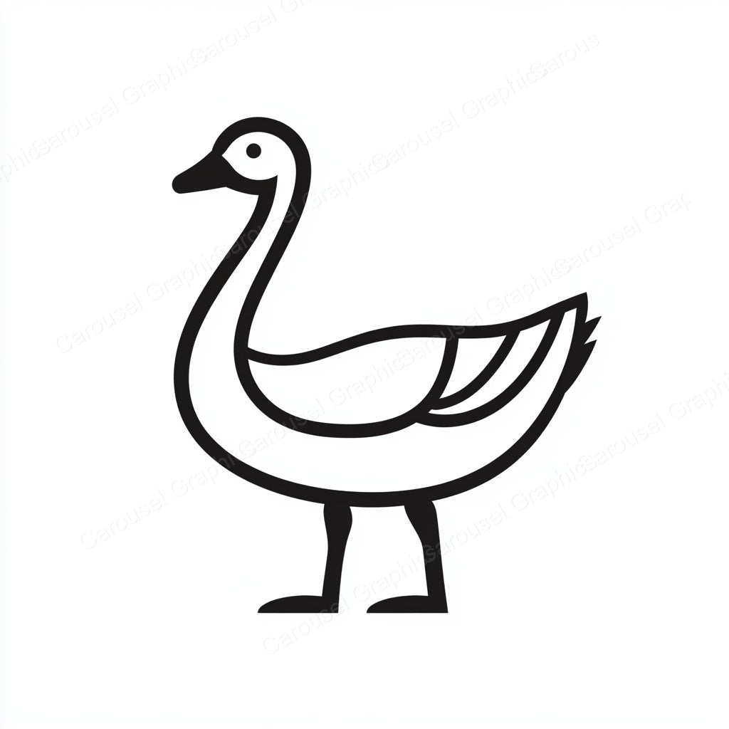 Geese Vector Graphic preview