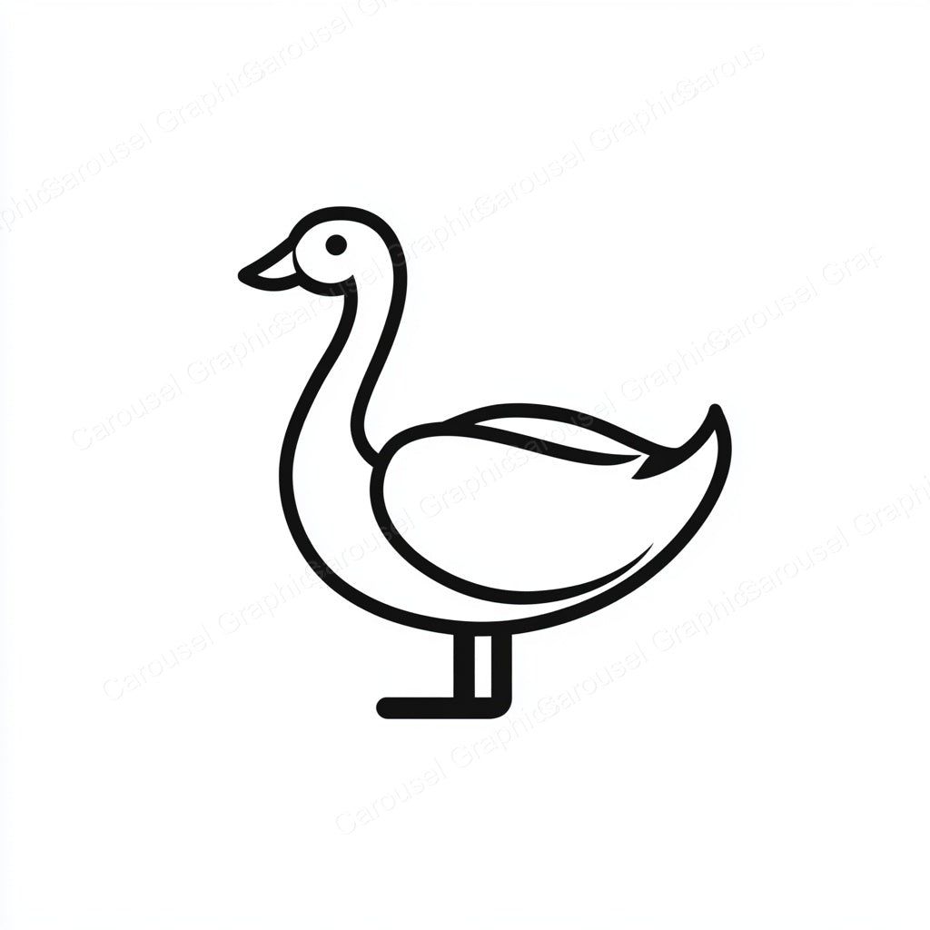 Geese Vector Graphic preview