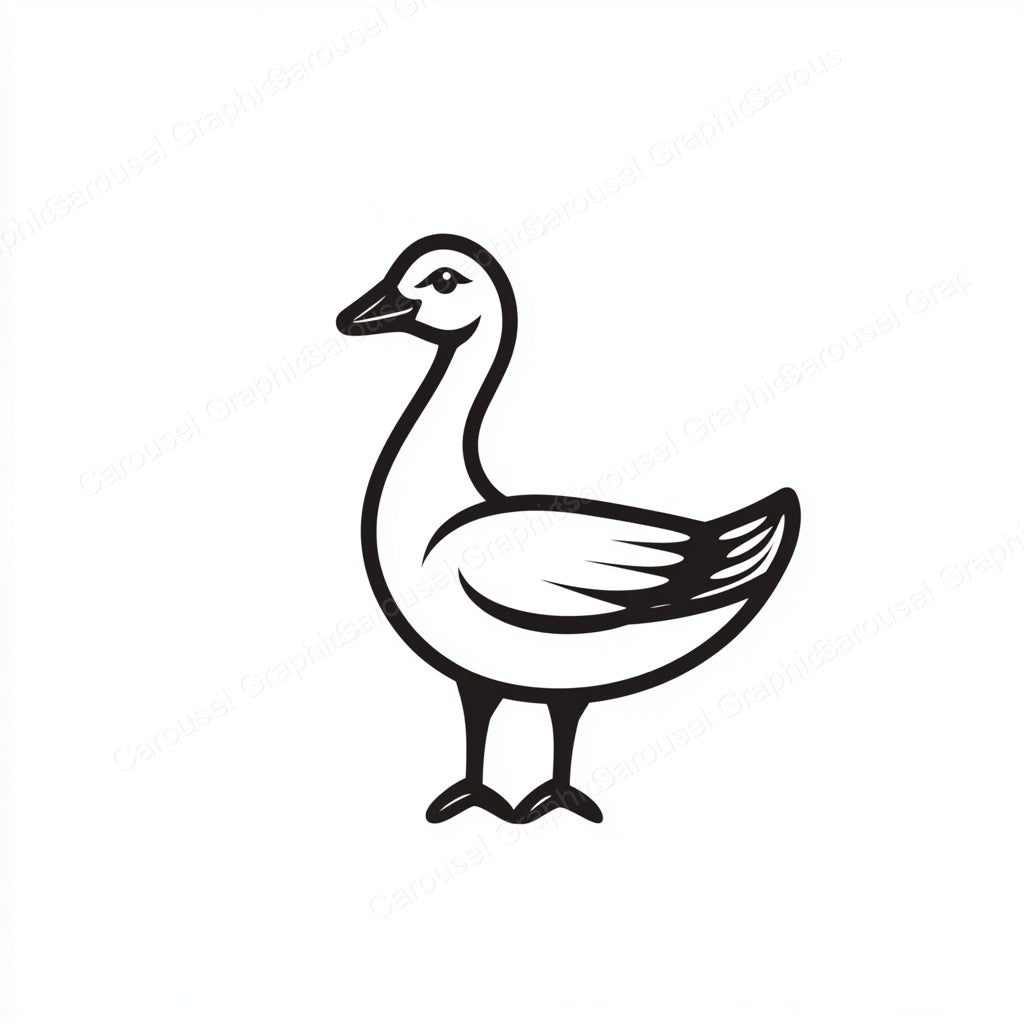 Geese Vector Graphic preview