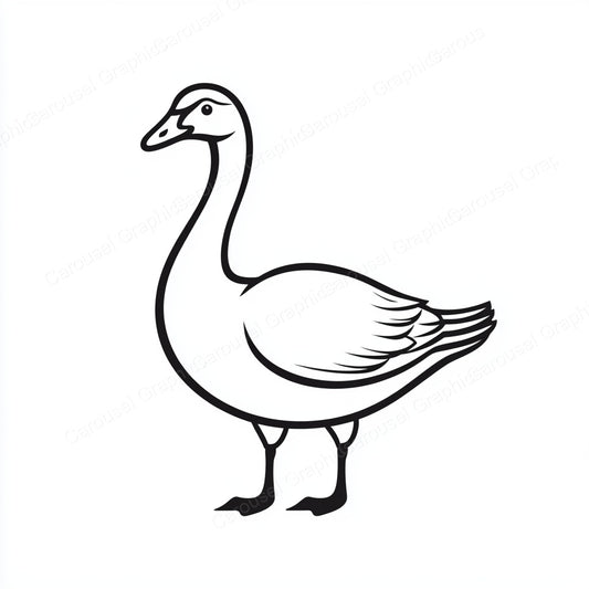 Geese Vector Graphic preview