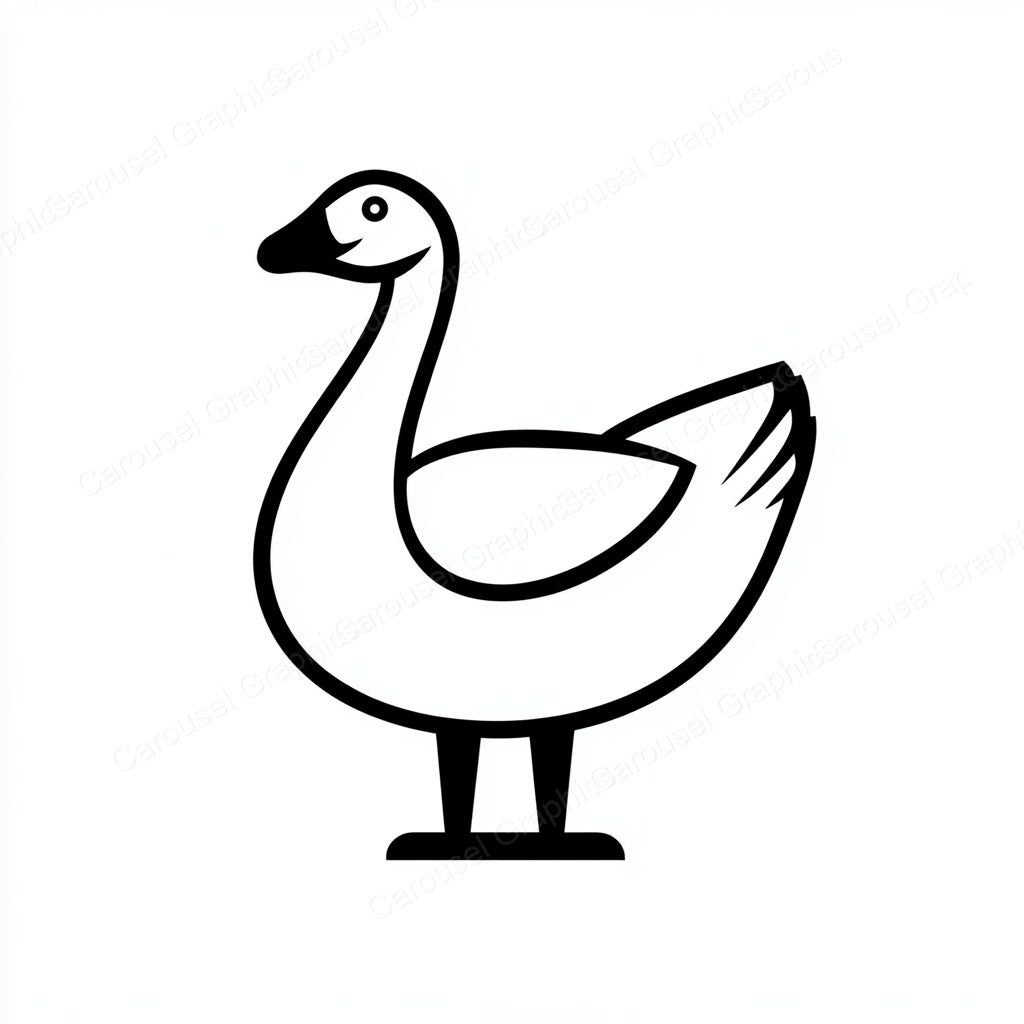 Geese Vector Graphic preview