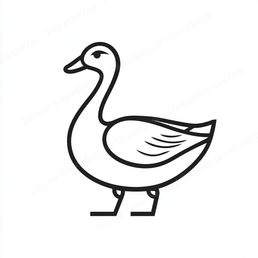 Geese Vector Graphic preview