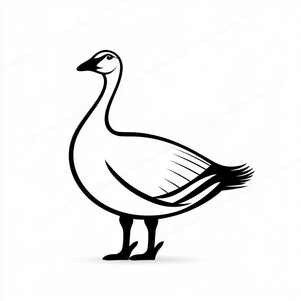 Geese Vector Graphic preview