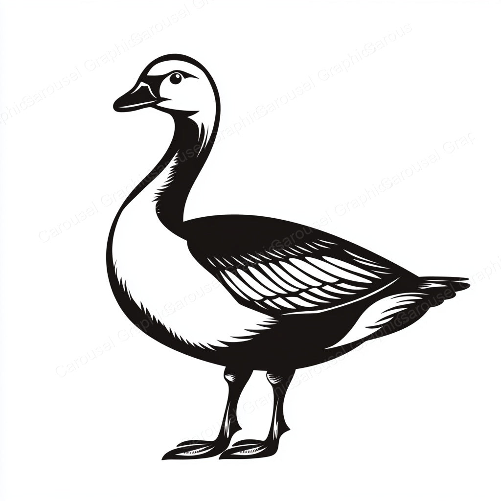 Geese Vector Graphic preview