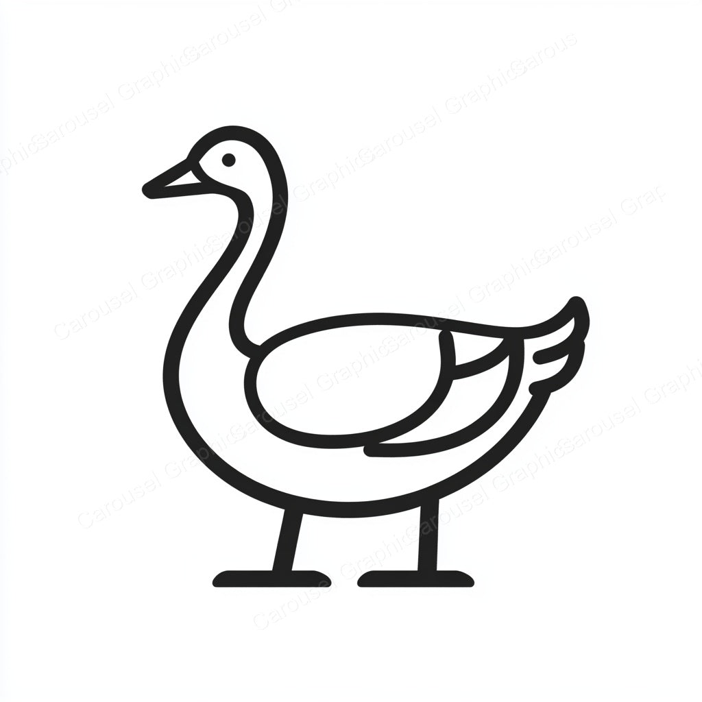 Geese Vector Graphic preview