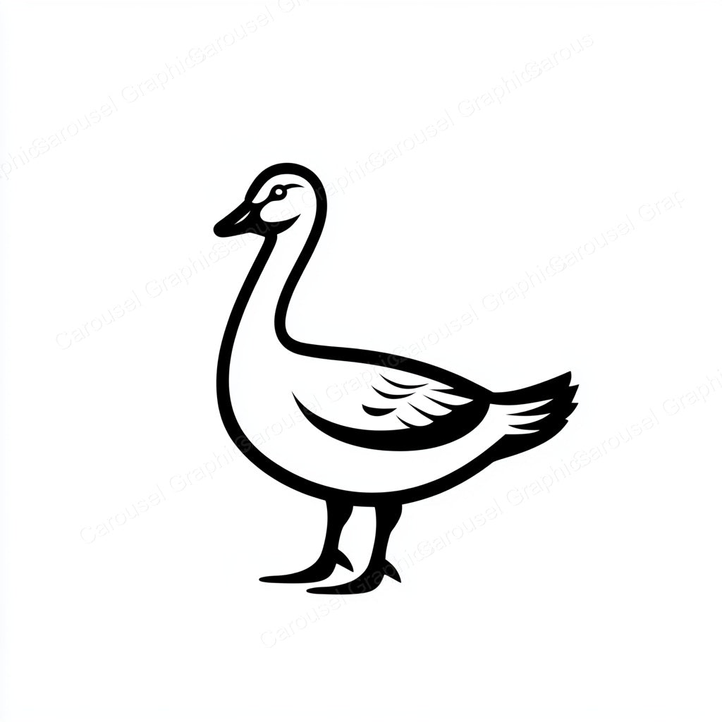 Geese Vector Graphic preview