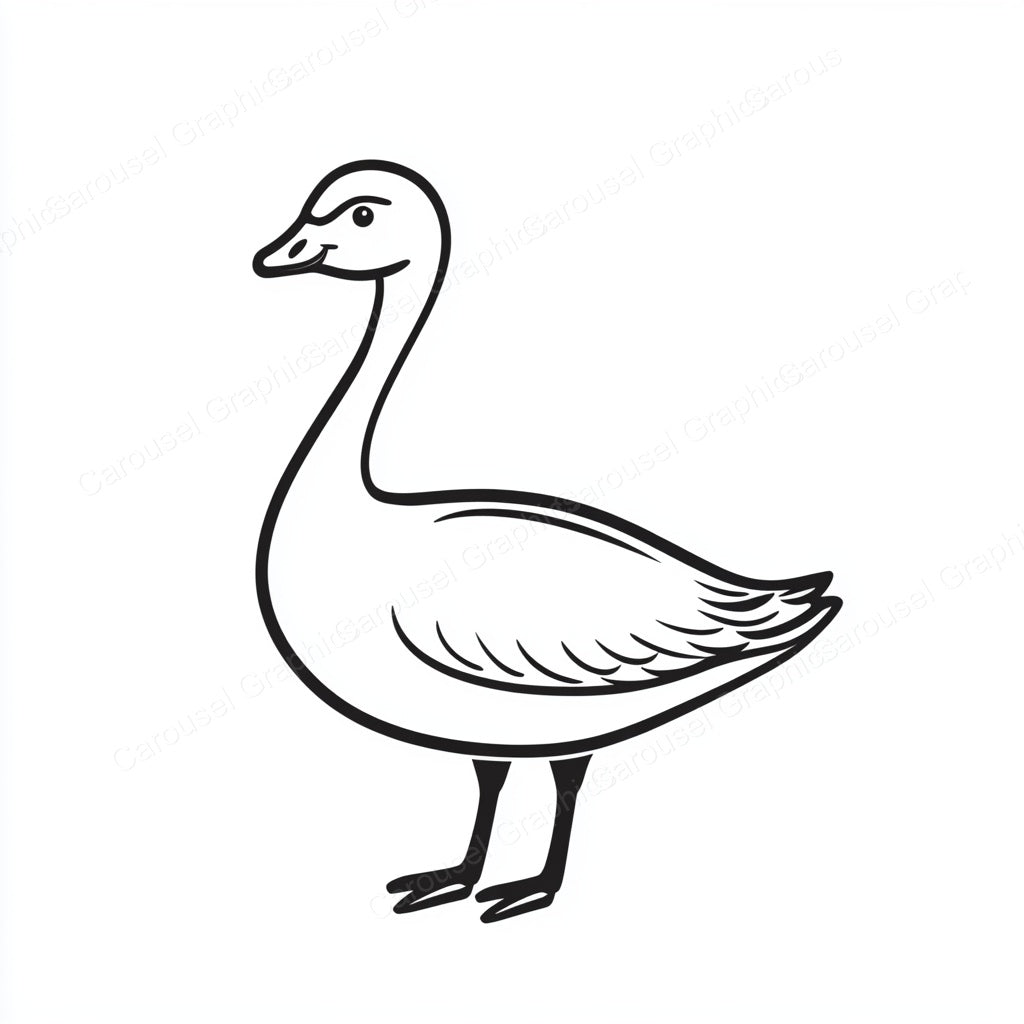 Geese Vector Graphic preview