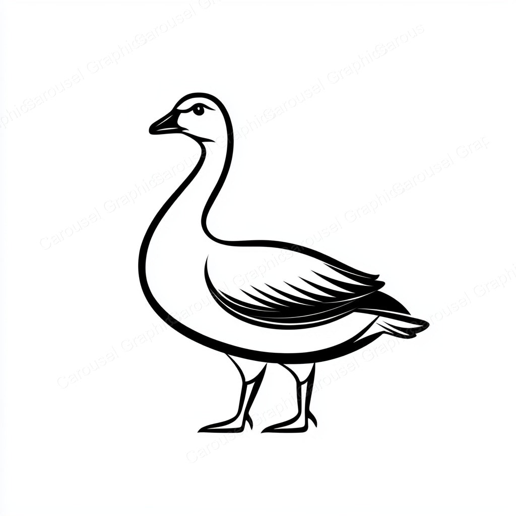 Geese Vector Graphic preview