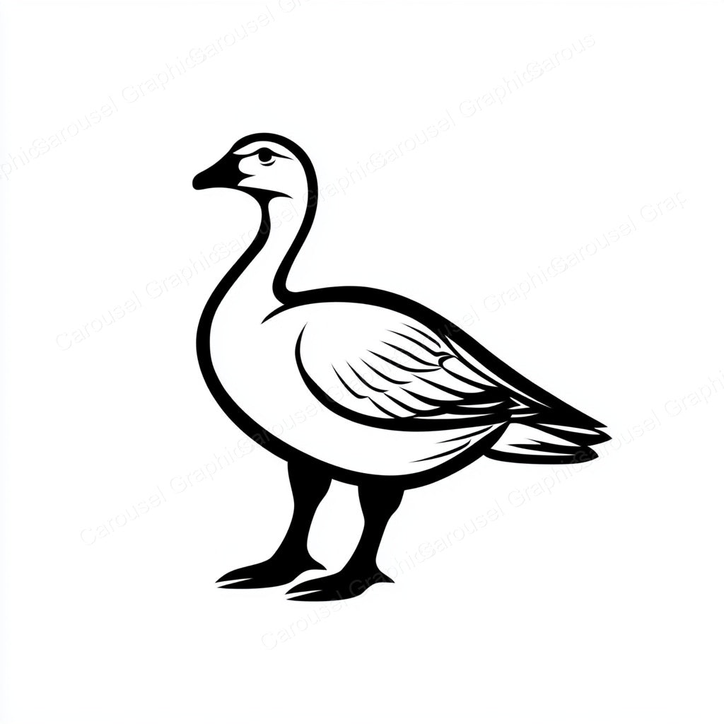 Geese Vector Graphic preview