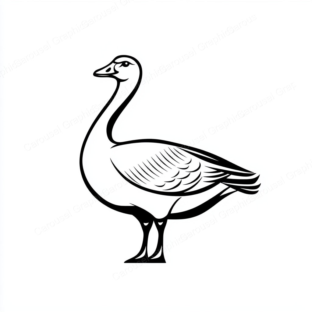 Geese Vector Graphic preview