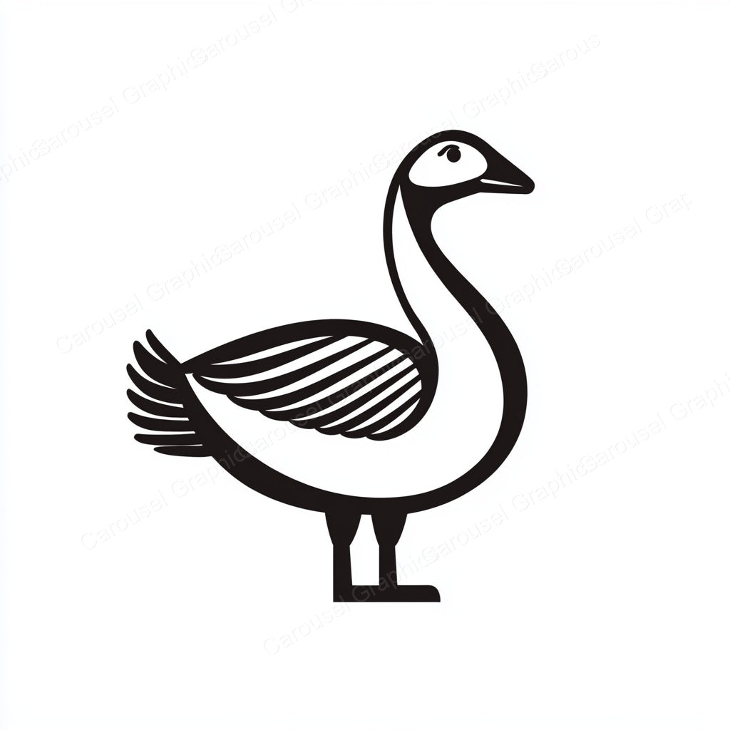 Geese Vector Graphic preview
