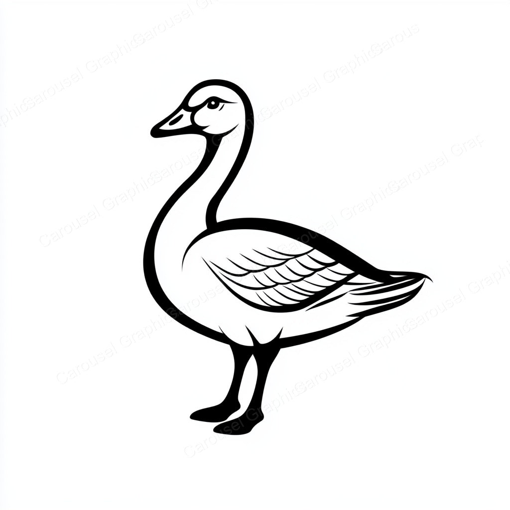 Geese Vector Graphic preview