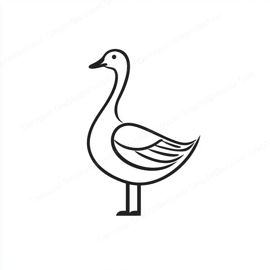Geese Vector Graphic preview