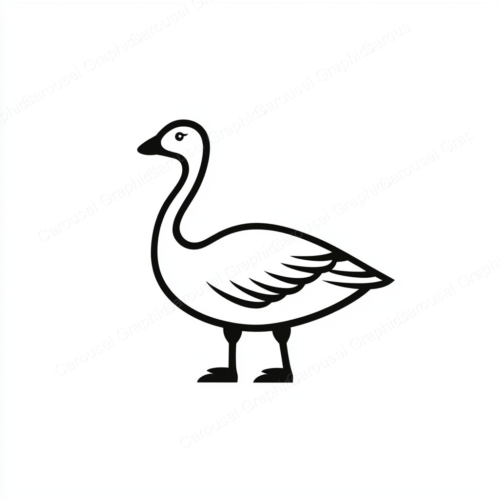 Geese Vector Graphic preview