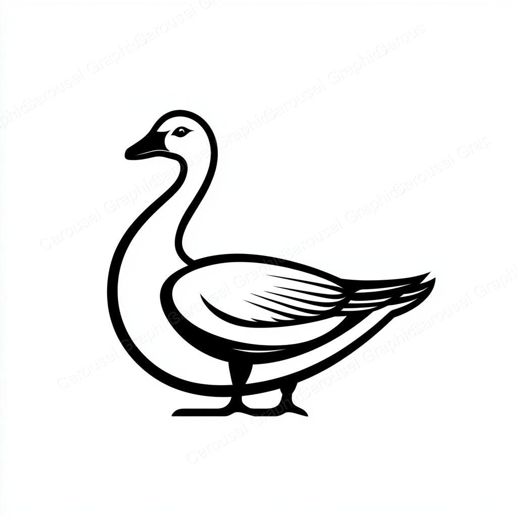 Geese Vector Graphic preview