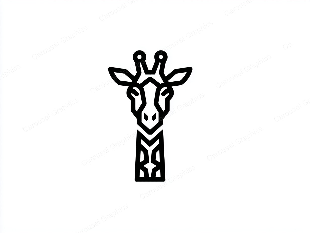 Giraffe Vector Graphic preview