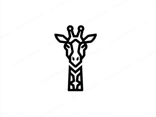 Giraffe Vector Graphic preview