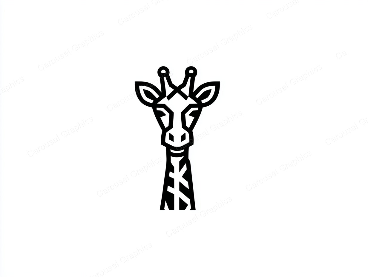 Giraffe Vector Graphic preview