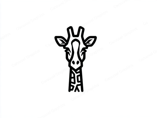 Giraffe Vector Graphic preview