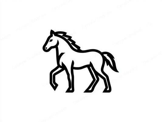 Horse Vector Graphic preview