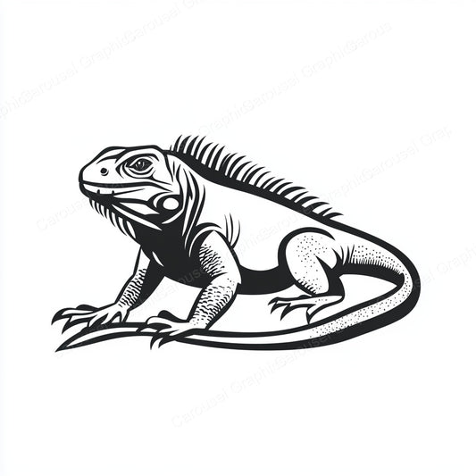 Iguana Vector Graphic preview