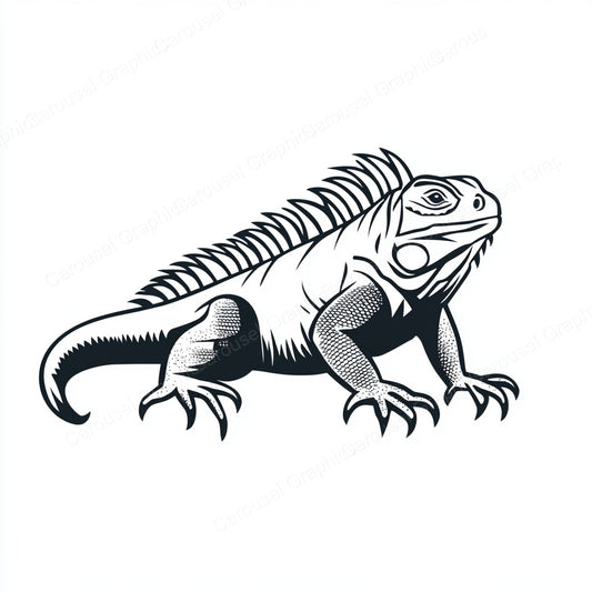 Iguana Vector Graphic preview
