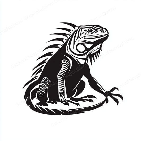 Iguana Vector Graphic preview
