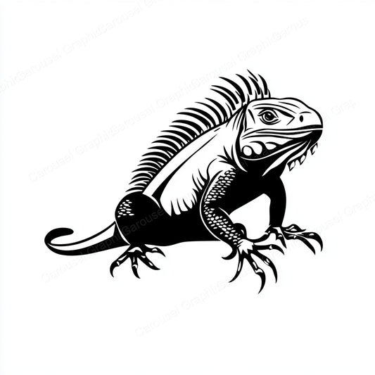 Iguana Vector Graphic preview