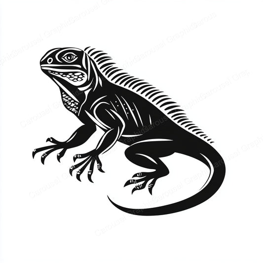 Iguana Vector Graphic preview