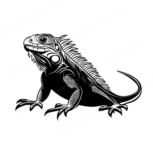 Iguana Vector Graphic preview