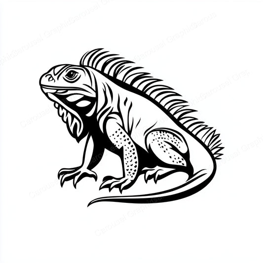 Iguana Vector Graphic preview