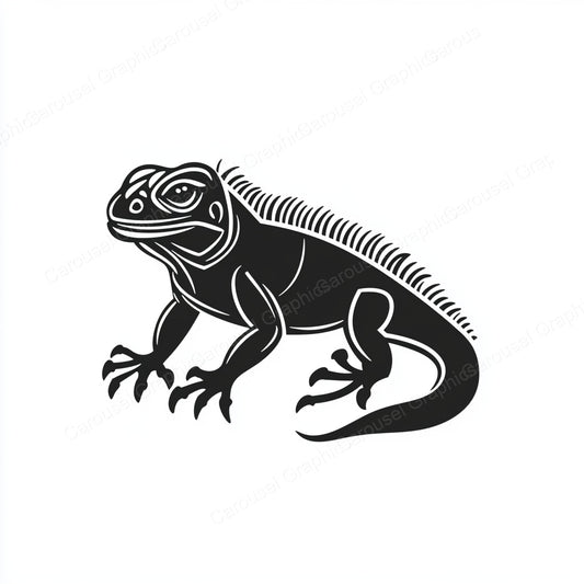 Iguana Vector Graphic preview