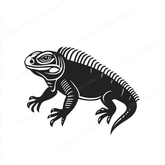 Iguana Vector Graphic preview