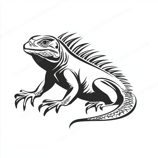 Iguana Vector Graphic preview
