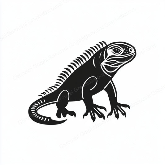 Iguana Vector Graphic preview