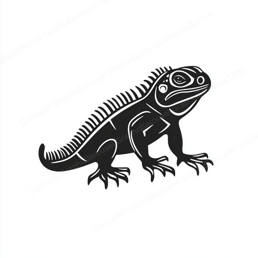 Iguana Vector Graphic preview