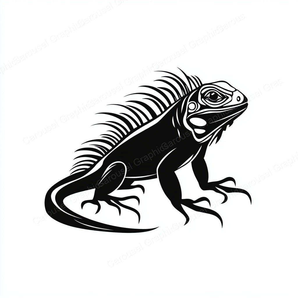 Iguana Vector Graphic preview